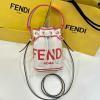 FD8613BBR-168　フェンディ FENDI 2023年最新入荷 ミニバッグ モン トレゾール バゲットバッグ 斜め掛け ショルダーバッグ クロスボディバッグ レディースかばん