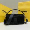 FD8599BK-168　フェンディ FENDI 2023年最新入荷 バゲット ホーボーバッグ 2way 肩掛け ショルダーバッグ クロスボディバッグ レディースかばん