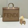 FD8509RHS-168　フェンディ FENDI 2023年最新入荷 サンシャイン ミディアム トップハンドルバッグ トートバッグ 2way ショルダーバッグ