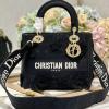 CD9027YSBK-GH　クリスチャンディオール CHRISTIAN DIOR 2023年最新入荷 Lady Dior トートバッグ ハンドバッグ 2way ショルダーバッグ クロスボディバッグ レディースかばん