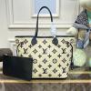 M22838-057　ルイヴィトン LOUISVUITTON 2023年最新入荷 LV バイ ザ プール ネヴァーフル MM トートバッグ ハンドバッグ トップハンドルバッグ レディースかばん