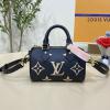 M81456-057　ルイヴィトン LOUISVUITTON 2023年最新入荷 ナノ スピーディ バンドリエール ボストンバッグ トートバッグ ショルダーバッグ レディースかばん 