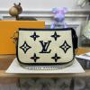 M82472-057　ルイヴィトン LOUISVUITTON 2023年最新入荷 LV バイ ザ プール ミニ ポシェット アクセソワール チェーンポーチ クラッチバッグ ショルダーバッグ