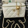 CH68103BS-CC　シャネル CHANEL 2023年最新入荷 チェーン クラッチ ヴァニティー ケース トートバッグ 斜め掛け ショルダーバッグ クロスボディバッグ 化粧かばん
