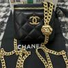 CH68139BK-CC　シャネル CHANEL 2023年最新入荷 チェーン クラッチ ヴァニティー ケース 斜め掛け ショルダーバッグ クロスボディバッグ 化粧かばん