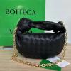 BOV709562BK-aj　ボッテガヴェネタ BOTTEGAVENETA 2023年最新入荷 ミニ ジョディ ホーボーバッグ ハンドバッグ チェーン付き ショルダーバッグ ファスナークロージャー