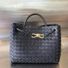 BOV766016SL-aj　ボッテガヴェネタ BOTTEGAVENETA 2023年最新入荷 ミディアム アンディアーモ トップハンドルバッグ トートバッグ ハンドバッグ