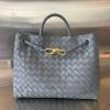 BOV766016HL-aj　ボッテガヴェネタ BOTTEGAVENETA 2023年最新入荷 ミディアム アンディアーモ トップハンドルバッグ トートバッグ ハンドバッグ