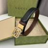 GG715603GJ-057　グッチ GUCCI 2023年最新入荷 ベルト カーフレザー ワイドベルト ウェストベルト 幅3cm