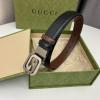 GG715603GY-057　グッチ GUCCI 2023年最新入荷 ベルト カーフレザー ワイドベルト ウェストベルト 幅3cm