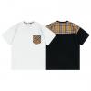 TDBR23012-MS　バーパリー BURBERRY 2023年最新入荷 Tシャツ 半袖 ショートスリーブ スウェットシャツ 短袖 クルーネック トップス レジャーシャツ 男女兼用