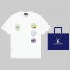 TDLV23113-MS　ルイヴィトン LOUISVUITTON 2023年最新入荷 Tシャツ 半袖 ショートスリーブ スウェットシャツ 短袖 クルーネック トップス レジャーシャツ