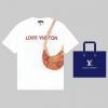 TDLV23119-MS　ルイヴィトン LOUISVUITTON 2023年最新入荷 Tシャツ 半袖 ショートスリーブ スウェットシャツ 短袖 クルーネック トップス レジャーシャツ