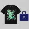 TDLV23118-MS　ルイヴィトン LOUISVUITTON 2023年最新入荷 Tシャツ 半袖 ショートスリーブ スウェットシャツ 短袖 クルーネック トップス レジャーシャツ