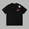 TDLV23125-MS　ルイヴィトン LOUISVUITTON 2023年最新入荷 Tシャツ 半袖 ショートスリーブ スウェットシャツ 短袖 クルーネック トップス レジャーシャツ 男女兼用