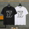 TDLV23138-MS　ルイヴィトン LOUISVUITTON 2023年最新入荷 Tシャツ 半袖 ショートスリーブ スウェットシャツ 短袖 クルーネック トップス レジャーシャツ 男女兼用