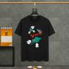 TDLV23136-MS　ルイヴィトン LOUISVUITTON 2023年最新入荷 Tシャツ 半袖 ショートスリーブ スウェットシャツ 短袖 クルーネック トップス レジャーシャツ 男女兼用