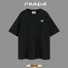TDPD23005-MS　プラダ PRADA 2023年最新入荷 Tシャツ 半袖 ショートスリーブ スウェットシャツ 短袖 クルーネック トップス レジャーシャツ