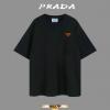 TDPD23007-MS　プラダ PRADA 2023年最新入荷 Tシャツ 半袖 ショートスリーブ スウェットシャツ 短袖 クルーネック トップス レジャーシャツ 男女兼用
