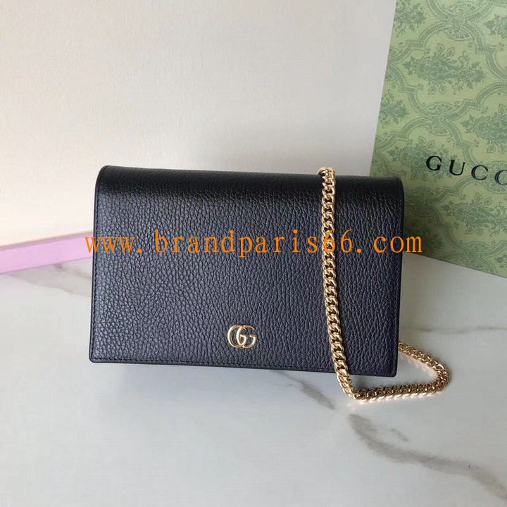 GG497985JBK-GH　グッチ GUCCI 2023年最新入荷 チェーンウォレット 斜め掛け ショルダーバッグ クロスボディバッグ レディースかばん