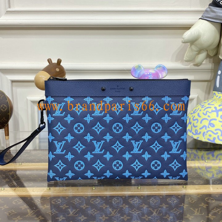 M82321-057　ルイヴィトン LOUISVUITTON 2023年最新入荷 ポシェット トゥ ゴー ポーチ ストラップ付き 手持ちかばん クラッチバッグ ビジネスバッグ メンズかばん