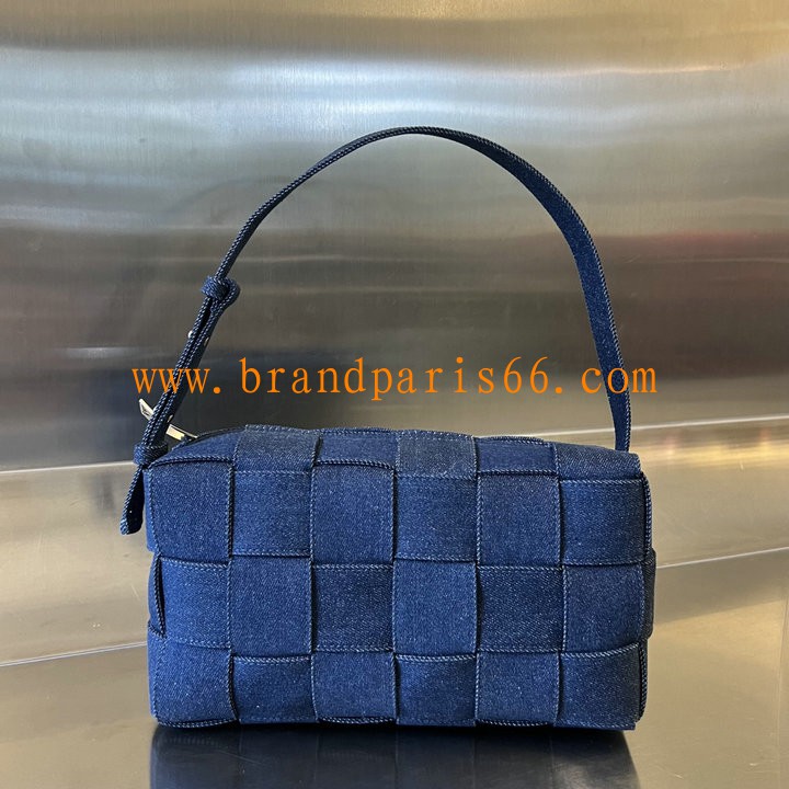 BOV709360NLS-aj　ボッテガヴェネタ BOTTEGAVENETA 2023年最新入荷 ブリック カセット ホーボーバッグ トートバッグ 2way ショルダーバッグ スクエアバッグ