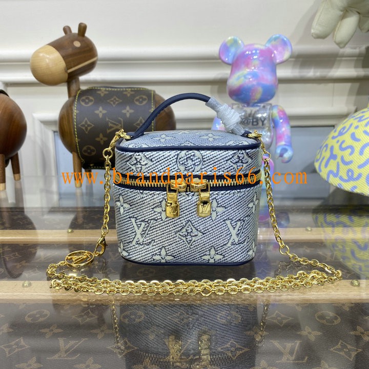 M82467Q-057　ルイヴィトン LOUISVUITTON 2023年最新入荷 ミクロヴァニティ 斜め掛け ショルダーバッグ クロスボディバッグ 化粧かばん モノグラムキャンバス
