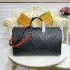 M44470-057　ルイヴィトン LOUISVUITTON 2023年最新入荷 キーポル バンドリエール 50 トラベルバッグ ダッフルバッグ 旅行かばん ボストンバッグ