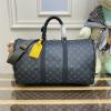 M45611-057　ルイヴィトン LOUISVUITTON 2023年最新入荷 キーポル バンドリエール 45 トラベルバッグ ダッフルバッグ 旅行かばん ボストンバッグ