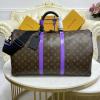 M46257Z-057　ルイヴィトン LOUISVUITTON 2023年最新入荷 キーポル バンドリエール 50 トラベルバッグ ダッフルバッグ 旅行かばん ボストンバッグ