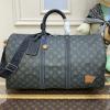 M46334-057　ルイヴィトン LOUISVUITTON 2023年最新入荷 キーポル バンドリエール 50 トラベルバッグ ダッフルバッグ 旅行かばん ボストンバッグ