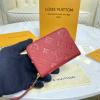 M63696-057　ルイヴィトン LOUISVUITTON 2020年最新入荷 ジッピー コイン パース コインケース 小銭入れ ファスナー短財布 モノグラムアンプラント レザー