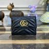 GG474802-057　グッチ GUCCI 2019年最新入荷 三つ折り短財布 ショートウォレット カーフレザー カードケース