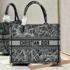 CD1287BLHS-99　クリスチャンディオール CHRISTIAN DIOR 2023年最新入荷 Book Tote ブック トップハンドルバッグ トートバッグ ハンドバッグ レディースかばん 