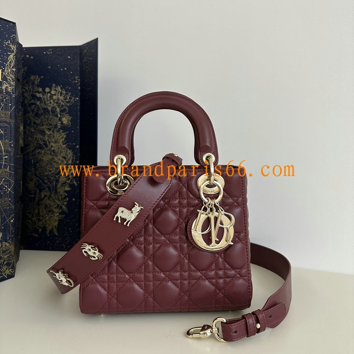 CD0538YJJH-99　クリスチャンディオール CHRISTIAN DIOR 2023年最新入荷 レディ ディオール スモール トートバッグ 2way 斜め掛け ショルダーバッグ クロスボディバッグ