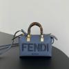 FD36561SLS-BXN　フェンディ FENDI 2023年最新入荷 ミニ バイ ザ ウェイ ボストンバッグ トップハンドルバッグ 2way ショルダーバッグ レディースかばん