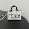 FD36561SBS-BXN　フェンディ FENDI 2023年最新入荷 ミニ バイ ザ ウェイ ボストンバッグ トップハンドルバッグ 2way ショルダーバッグ レディースかばん