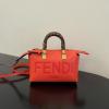 FD36561PRD-BXN　フェンディ FENDI 2023年最新入荷 ミニ バイ ザ ウェイ ボストンバッグ トップハンドルバッグ 2way ショルダーバッグ レディースかばん