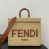 FD36041CBX-BXN　フェンディ FENDI 2023年最新入荷 サンシャイン トップハンドルバッグ トートバッグ ハンドバッグ 2way ショルダーバッグ レディースかばん