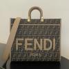 FD56883BKF-BXN　フェンディ FENDI 2023年最新入荷 サンシャイン トップハンドルバッグ トートバッグ ハンドバッグ 2way ショルダーバッグ レディースかばん