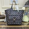 M46137-057　ルイヴィトン LOUISVUITTON 2023年最新入荷 ネヴァーフル MM トートバッグ ハンドバッグ トップハンドルバッグ レディースかばん