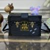 M59179-057　ルイヴィトン LOUISVUITTON 2023年最新入荷 プティット マル トランクバッグ 斜め掛け ショルダーバッグ クロスボディバッグ スクエアバッグ レディースかばん