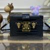N92049-057　ルイヴィトン LOUISVUITTON 2023年最新入荷 プティット マル トランクバッグ 斜め掛け ショルダーバッグ クロスボディバッグ スクエアバッグ レディースかばん