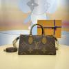 M46653-057　ルイヴィトン LOUISVUITTON 2023年最新入荷 オンザゴー EW ハンドバッグ トートバッグ ショルダーバッグ ショッピングバッグ ウィメンズかばん