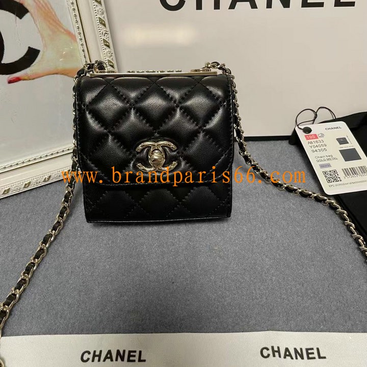 CH81633GYJBK-CC　シャネル CHANEL 2023年最新入荷 チェーンウォレット ショートウォレット 短財布 斜め掛け ショルダーバッグ クロスボディバッグ