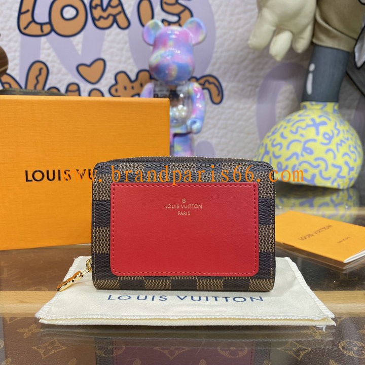 N60500-057　ルイヴィトン LOUISVUITTON 2023年最新入荷 ポルトフォイユ ルー ジッピーウォレット ショートウォレット 短財布 コインケース 小銭入れ