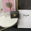 CE10D782BKF-025　セリーヌ CELINE 2023年最新入荷 スモール トリフォールドウォレット 三つ折り短財布 ショートウォレット 札入れ カード入れ コイン入れ