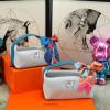 HE6627MPBL-025　エルメス HERMES 2023最新入荷 Trousse Bride-A-Brace ハンドバッグ お弁当袋 クーラーバッグ ボストンバッグ トートバッグ