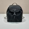 PD1BZ831BK-025　プラダ PRADA 2023年最新入荷 リサイクル バックパック レディース リュック カジュアルバッグ リュックサック デイパックバッグ ナイロン