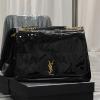 YSL742431QJBK-025　イヴサンローラン Saint laurent YSL 2023年最新入荷 ジェイミー フラップバッグ 斜め掛け ショルダーバッグ ウィメンズかばん クロスボディバッグ